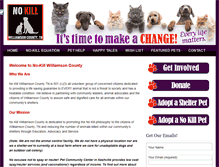Tablet Screenshot of nokillwilliamsoncountytn.org